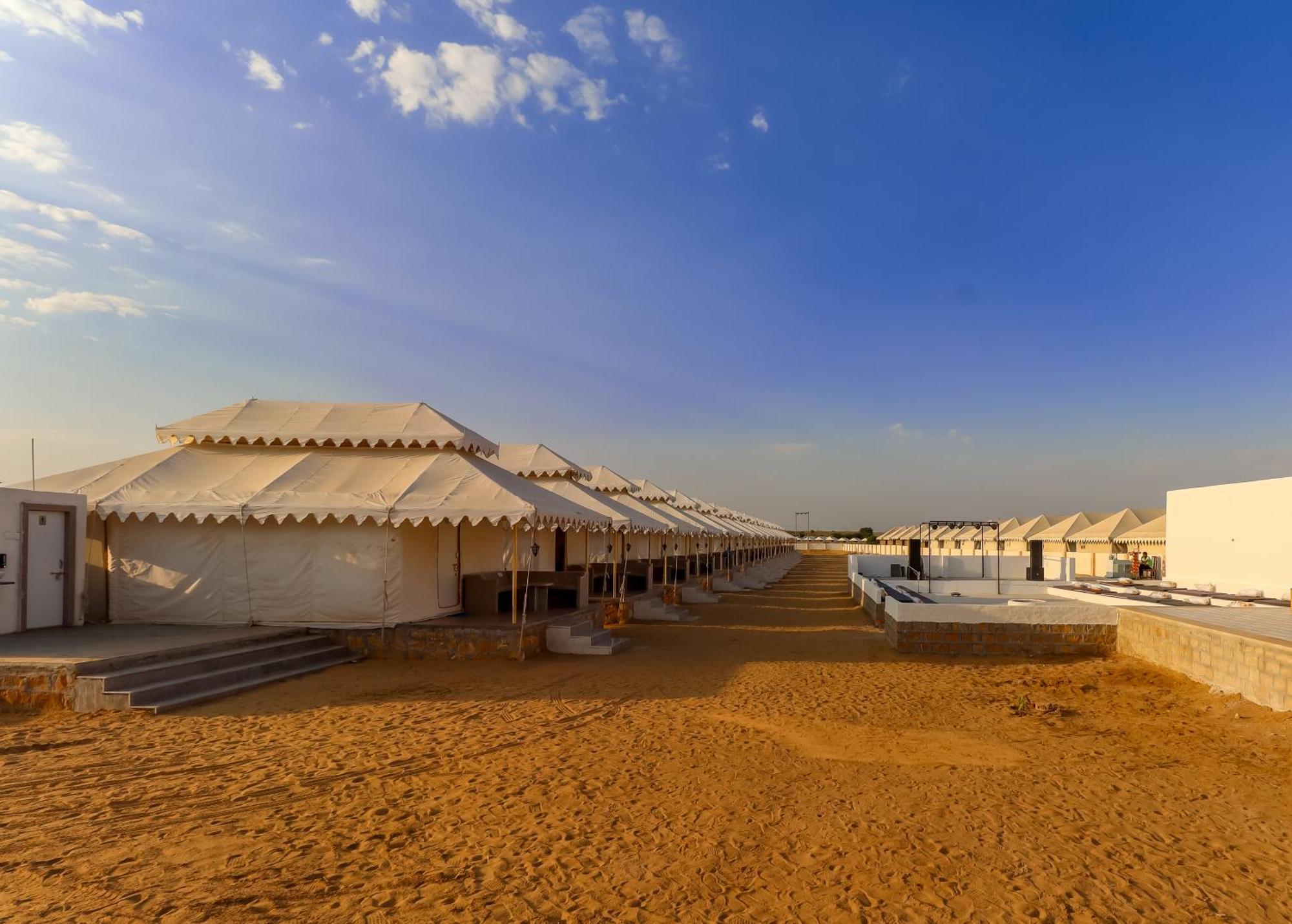 מלון Sām Nk Desert Camp Jaisalmer מראה חיצוני תמונה