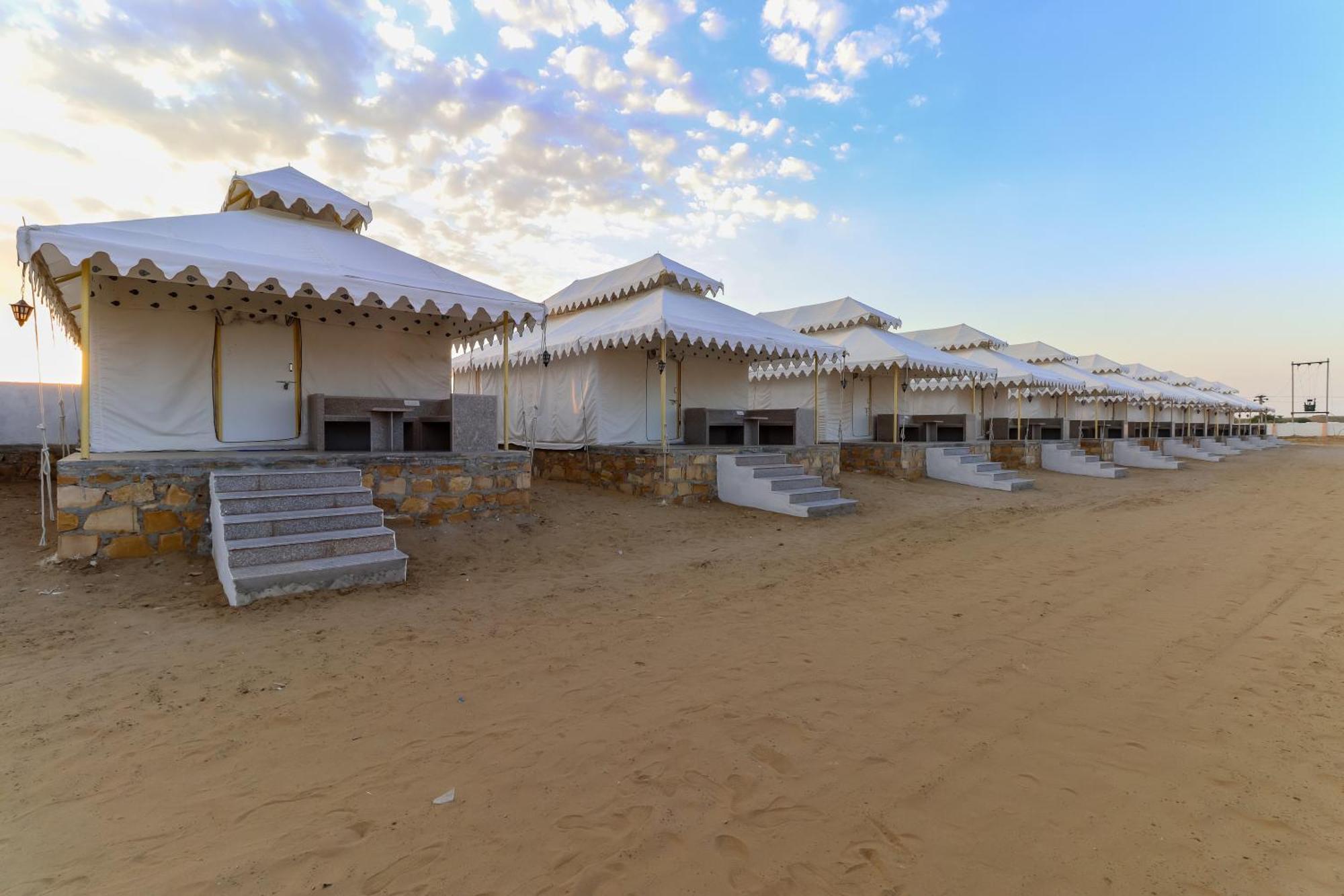 מלון Sām Nk Desert Camp Jaisalmer מראה חיצוני תמונה