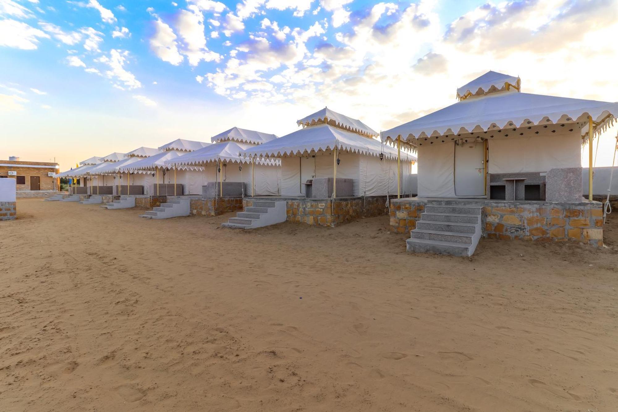 מלון Sām Nk Desert Camp Jaisalmer מראה חיצוני תמונה