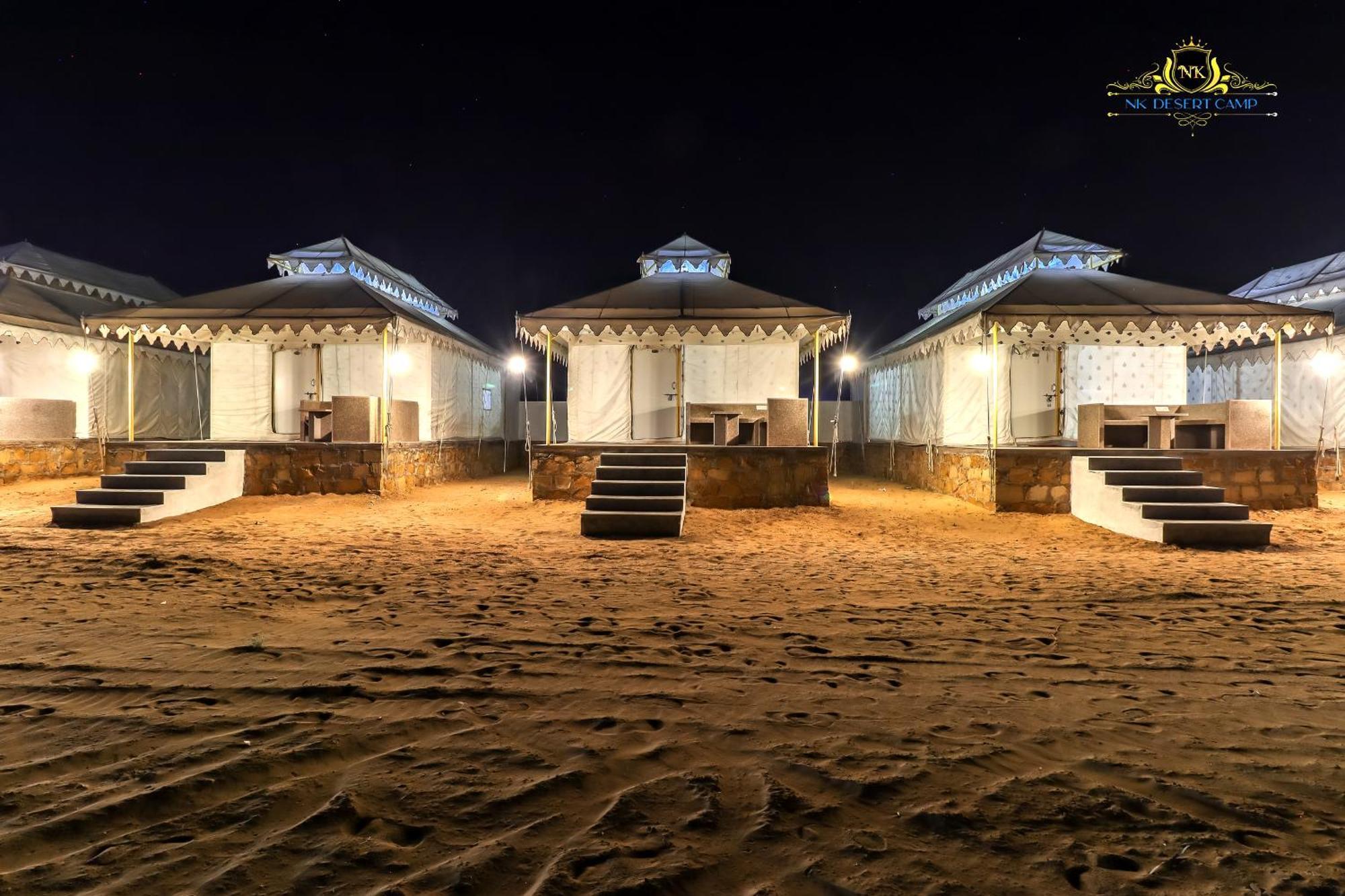 מלון Sām Nk Desert Camp Jaisalmer מראה חיצוני תמונה